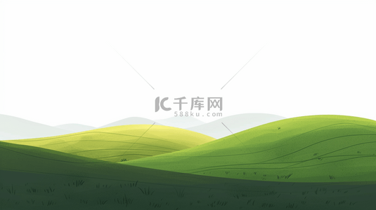扁平化绿色背景背景图片_扁平化绿色简约线条纹理山脉的背景14