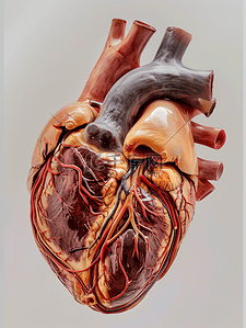 心脏内部结构左心房医疗照片
