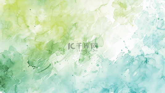 绿色渐变质感水彩纹理背景12