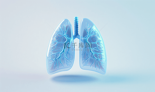 创意海报背景图片_肺呼吸内科