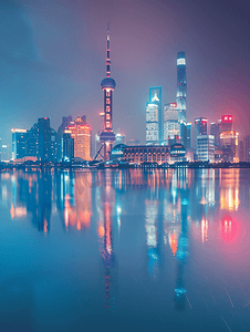 全景上海最美天际线