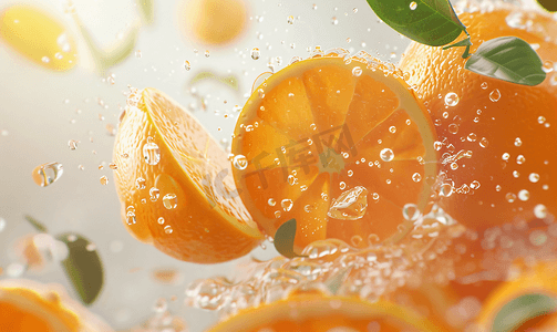 橙汁海报免费摄影照片_橙子新鲜橙子