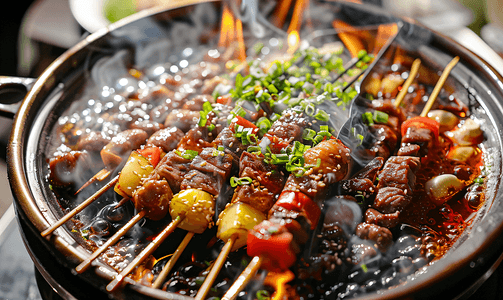 夏日夜场火锅串串