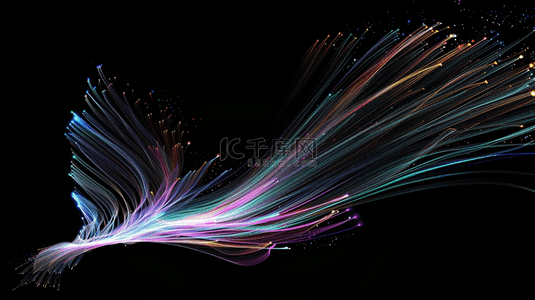 科技粒子抽象背景背景图片_商务科技粒子光效抽象运动模糊光效素材