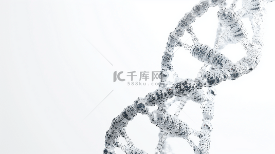 白色简约生物科技基因网状的背景10