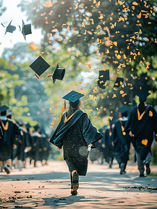 大学生图片摄影照片_大学生毕业季