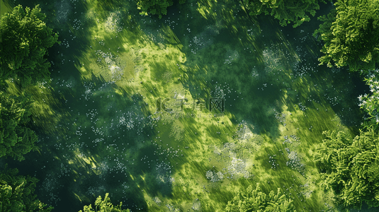 绿色草地俯视装饰背景1