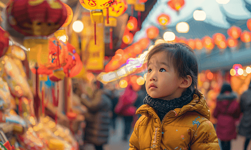 新春逛庙会新年