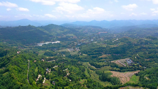 大地摄影照片_实拍山川大地梯田农田祖国河山素材