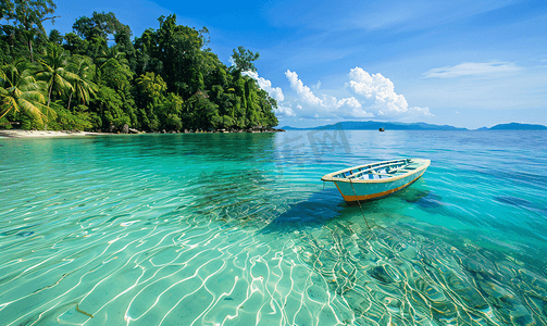 马来西亚美人鱼岛 海岛风景
