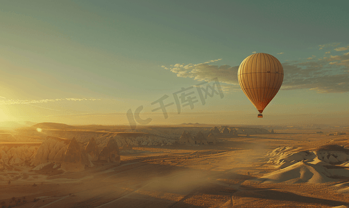 大自然图片摄影照片_土耳其卡帕多西亚热气球