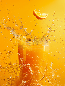 冷饮橙汁