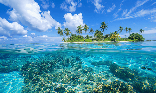 海上风光海面