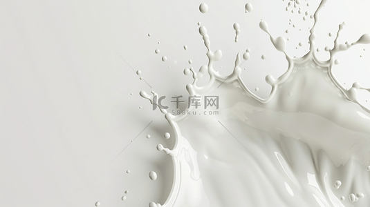 牛奶背景图片_白色渐变牛奶纹理飞溅的背景