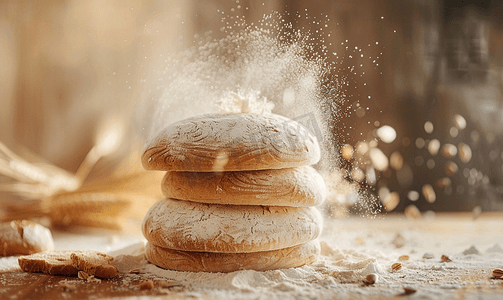 面包和面粉创意