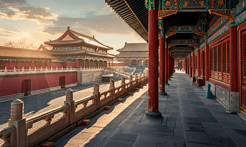 世界文化遗产图片摄影照片_北京故宫国庆节