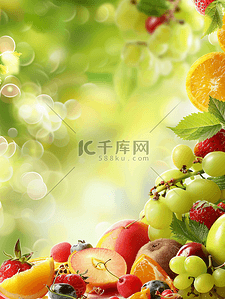酒背景图片_新鲜的杨梅夏日水果