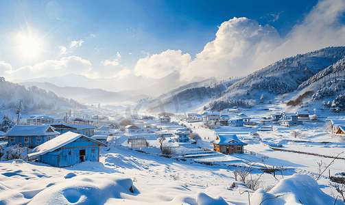 东北牡丹江雪乡