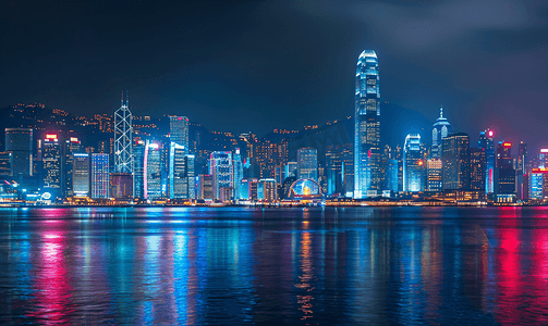 香港旅游夜景