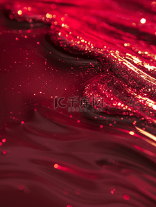 红色闪耀背景图片_红色渐变线条流线纹理艺术风格商务的背景