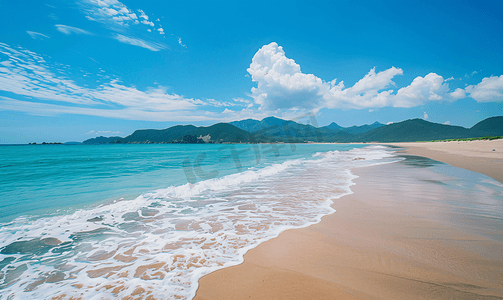 旅游背景摄影照片_福建霞浦海滩摄影图