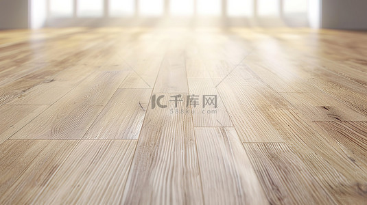 地板背景图片_房间的木地板自然气息图片