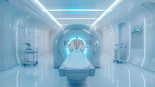 医院背景图片_医疗设备核磁共振图片