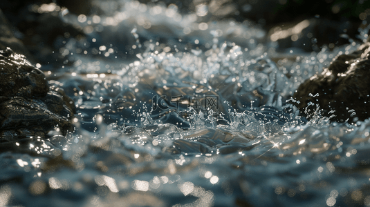 水光纹理背景图片_户外河面上水光粼粼的背景