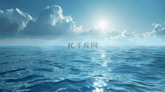 大海化学背景图片_深蓝色大海海水自然海面平静的背景