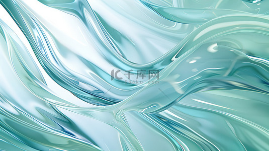磨砂蓝色背景图片_湖蓝色磨砂透明玻璃纹理设计