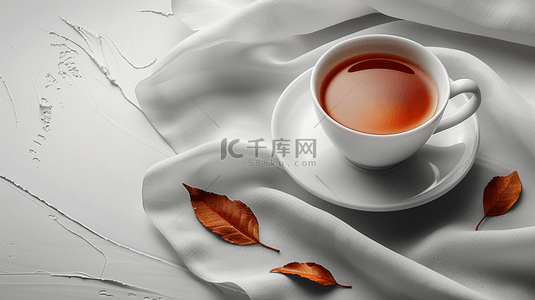 茶背景图片_茶具茶朴素合成创意素材背景