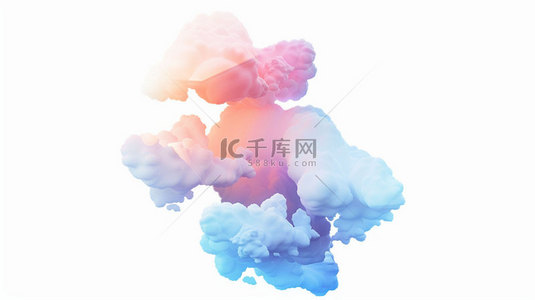 ai标志背景图片_标志烟雾太阳合成创意素材背景