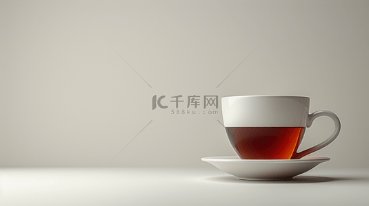 茶具茶朴素合成创意素材背景