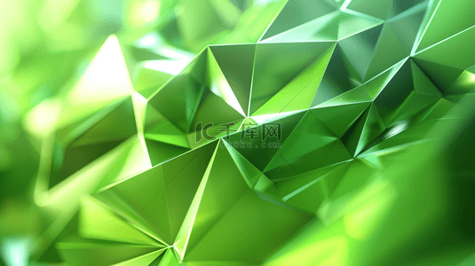 绿色几何图形纹理空间质感的背景