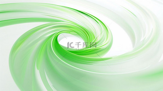 圆环背景图片_绿色圆环旋转合成创意素材背景