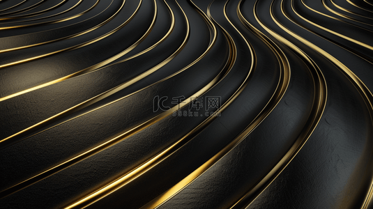 黑金背景图片_黑金色纹理质感风格空间商务的背景