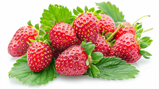 新鲜美味的水果草莓50