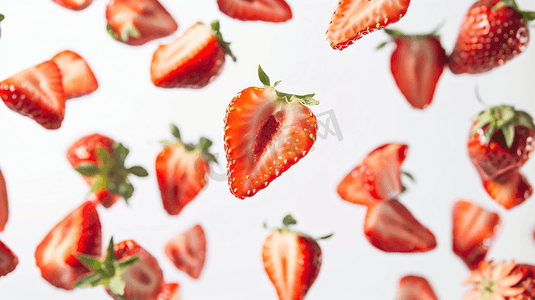 新鲜水果草莓摄影6