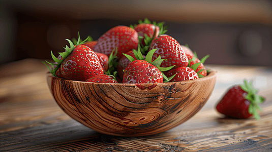 新鲜水果草莓摄影11