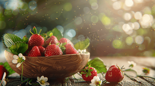 新鲜水果草莓摄影2