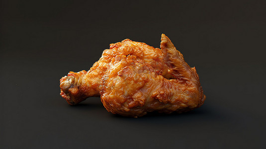 美味炸鸡鸡腿荤菜摄影照片