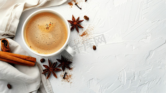 精致美式咖啡的摄影高清摄影图
