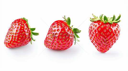 草莓图案白色背景5