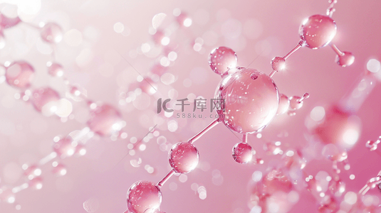 粉色空间水晶球数量的背景