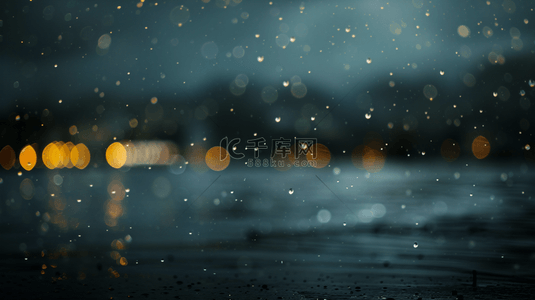 路上背景图片_夜晚道路上路灯杆灯光亮起来的背景