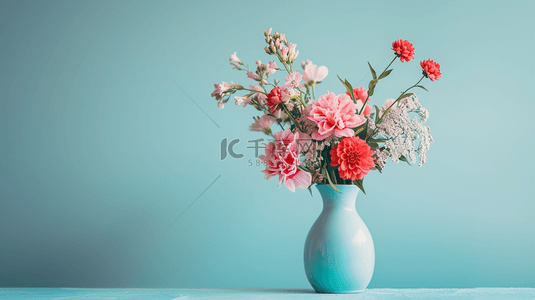 唯美背景图片_清新唯美阳光照射花瓶花朵的背景