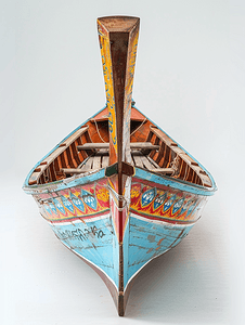 泰式传统长尾船
