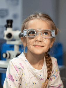 儿童体检视力检查