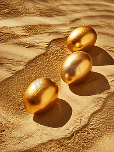 金沙上的三个金蛋