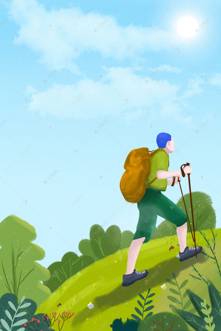 免费的爬山图片 true